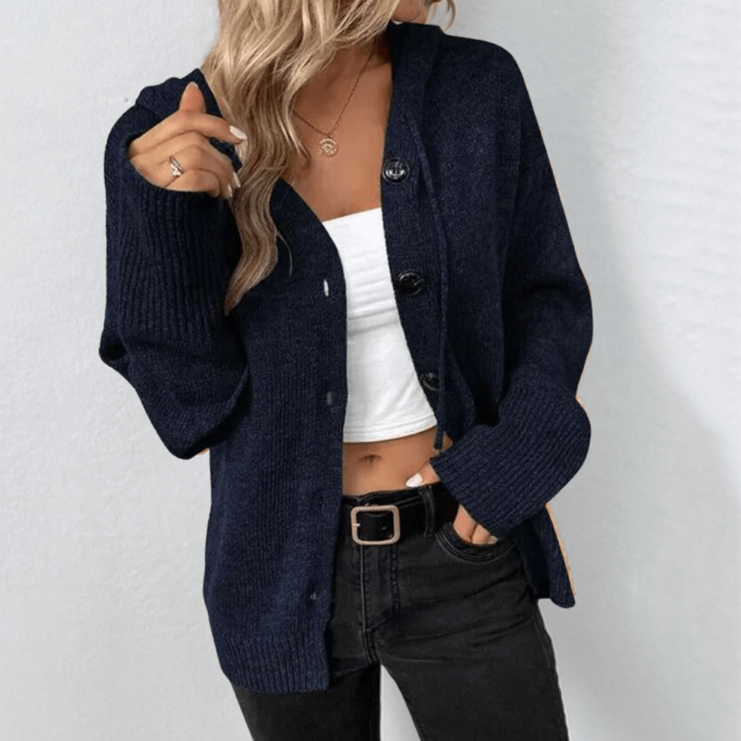 Brittan | Button-Up Knit Cardigan