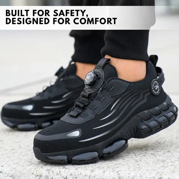 SafeStep - ergonomic and pain-relieving safety shoe - Certified according to EN ISO 20345