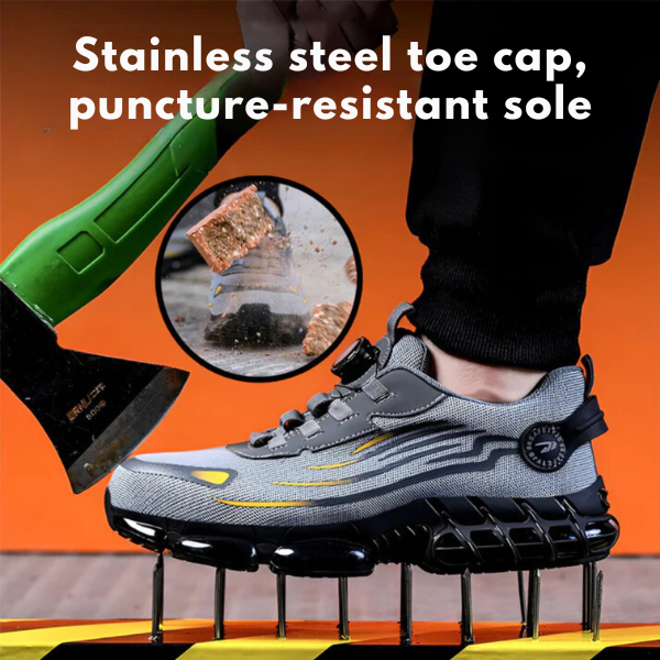 SafeStep - ergonomic and pain-relieving safety shoe - Certified according to EN ISO 20345