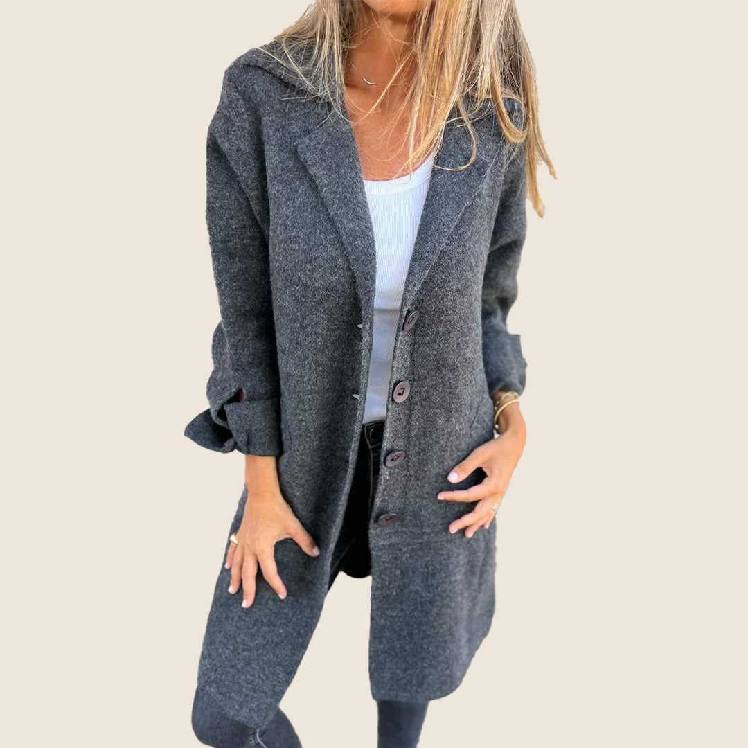 Sofia – Soft Jacket with Buttons