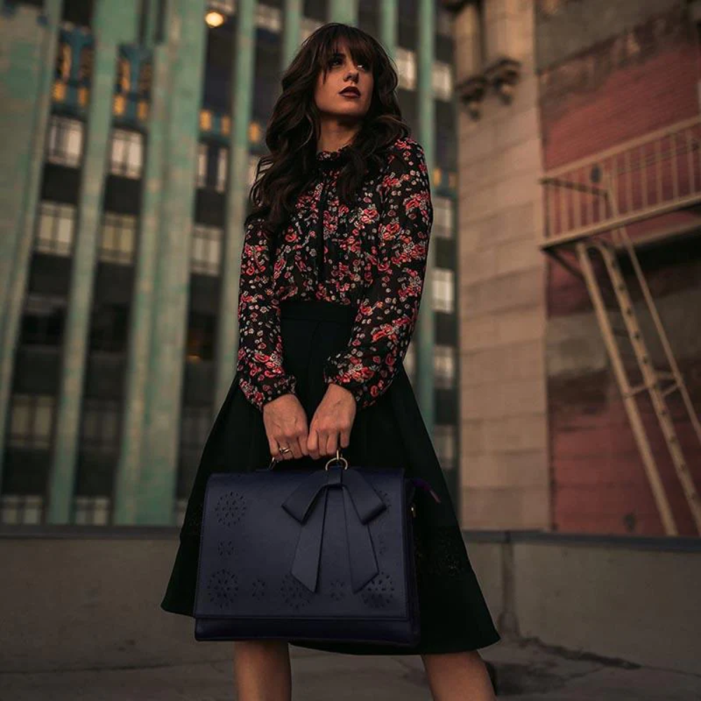 Bernadette – Shoulder bag with bows