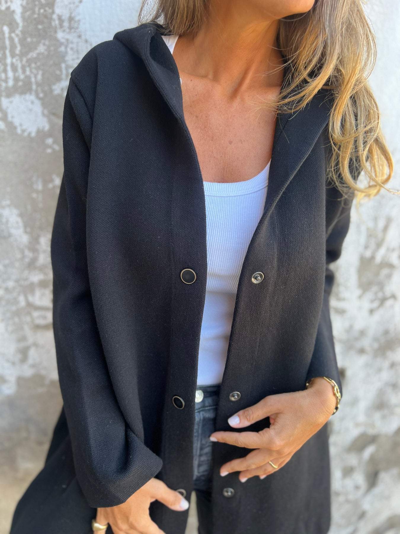 CAROLINE | COSY BUTTON-UP JACKET