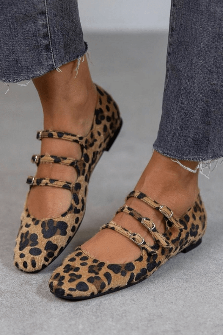 Claire™ | Leopard Loafers