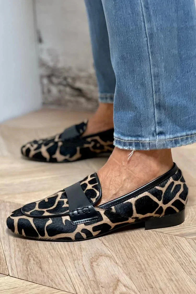 Hélène™ | Leopard Moccasin