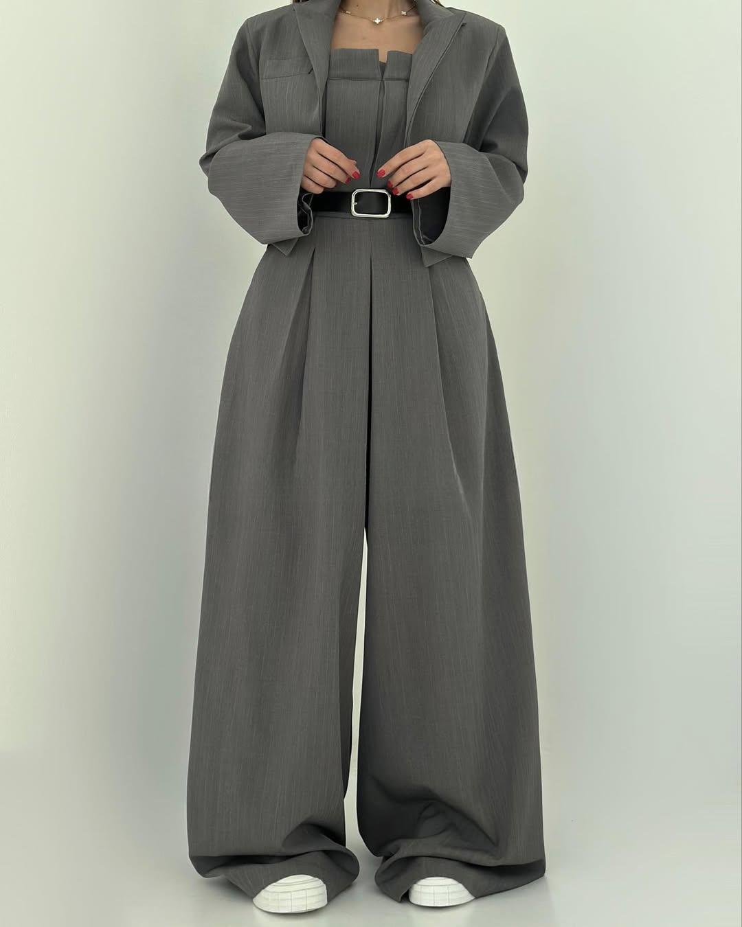 Harper and Miles™ - Women's Bustier Set + Jacket – Elegant & Trendy Style