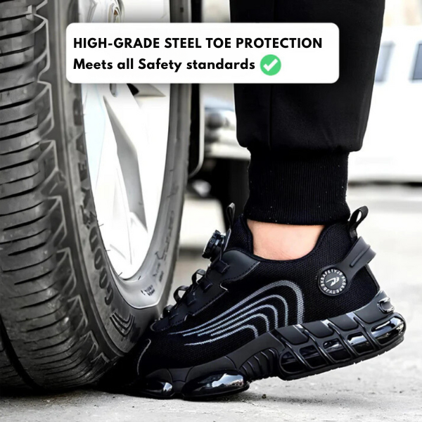 SafeStep - ergonomic and pain-relieving safety shoe - Certified according to EN ISO 20345