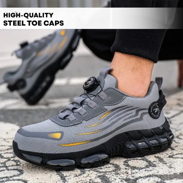 SafeStep - ergonomic and pain-relieving safety shoe - Certified according to EN ISO 20345