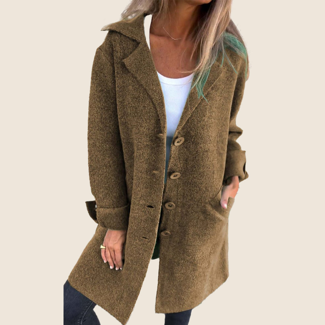 Sofia – Soft Jacket with Buttons