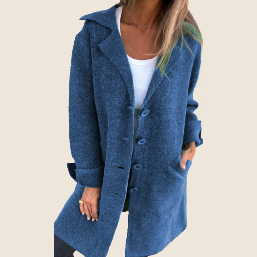 Sofia – Soft Jacket with Buttons