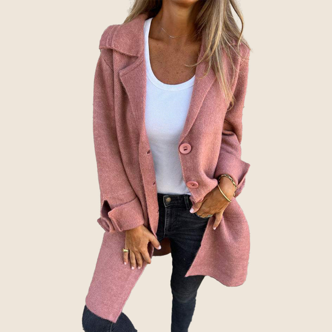 Sofia – Soft Jacket with Buttons