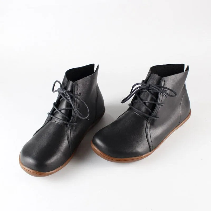 Women’s Ankle Casual Boots with Lace Up