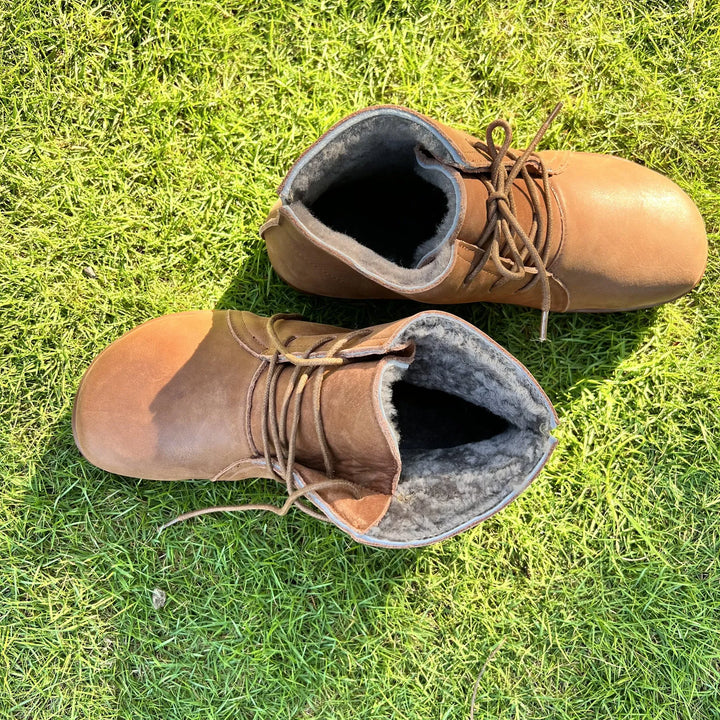 Women’s Ankle Casual Boots with Lace Up