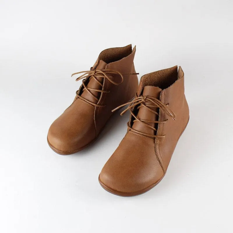 Women’s Ankle Casual Boots with Lace Up