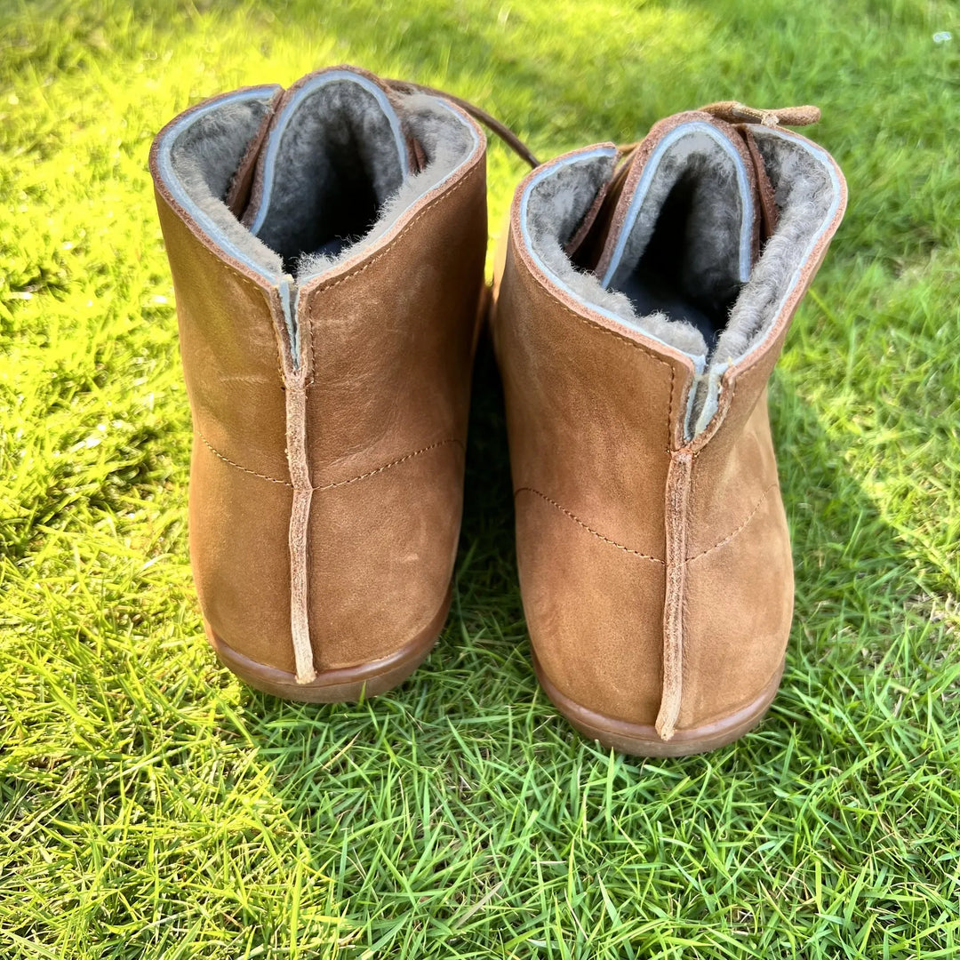 Women’s Ankle Casual Boots with Lace Up