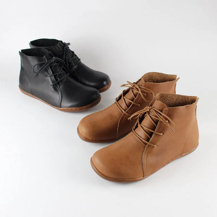 Women’s Ankle Casual Boots with Lace Up