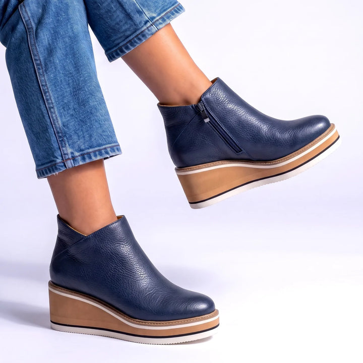 Women’s Casual Comfortable Boots with Side Zip