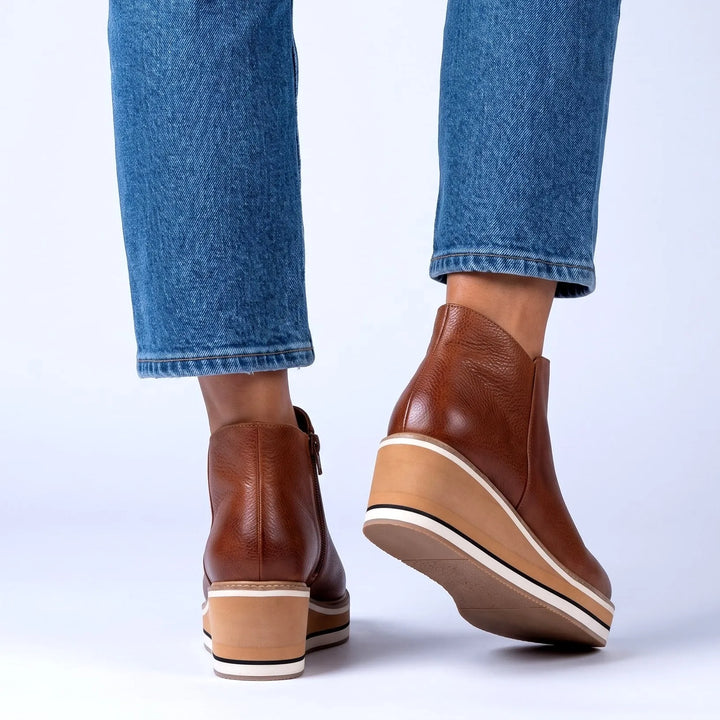 Women’s Casual Comfortable Boots with Side Zip