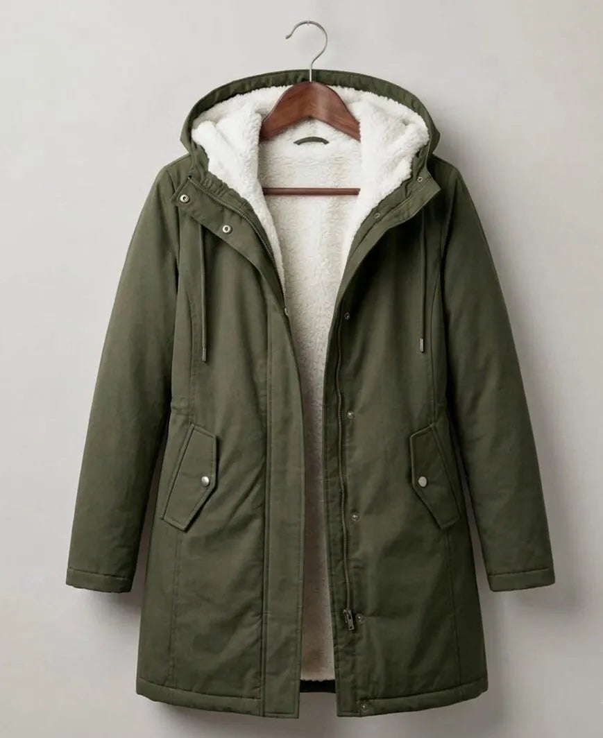 Women's Casual Slim Fit Jacket with Hood