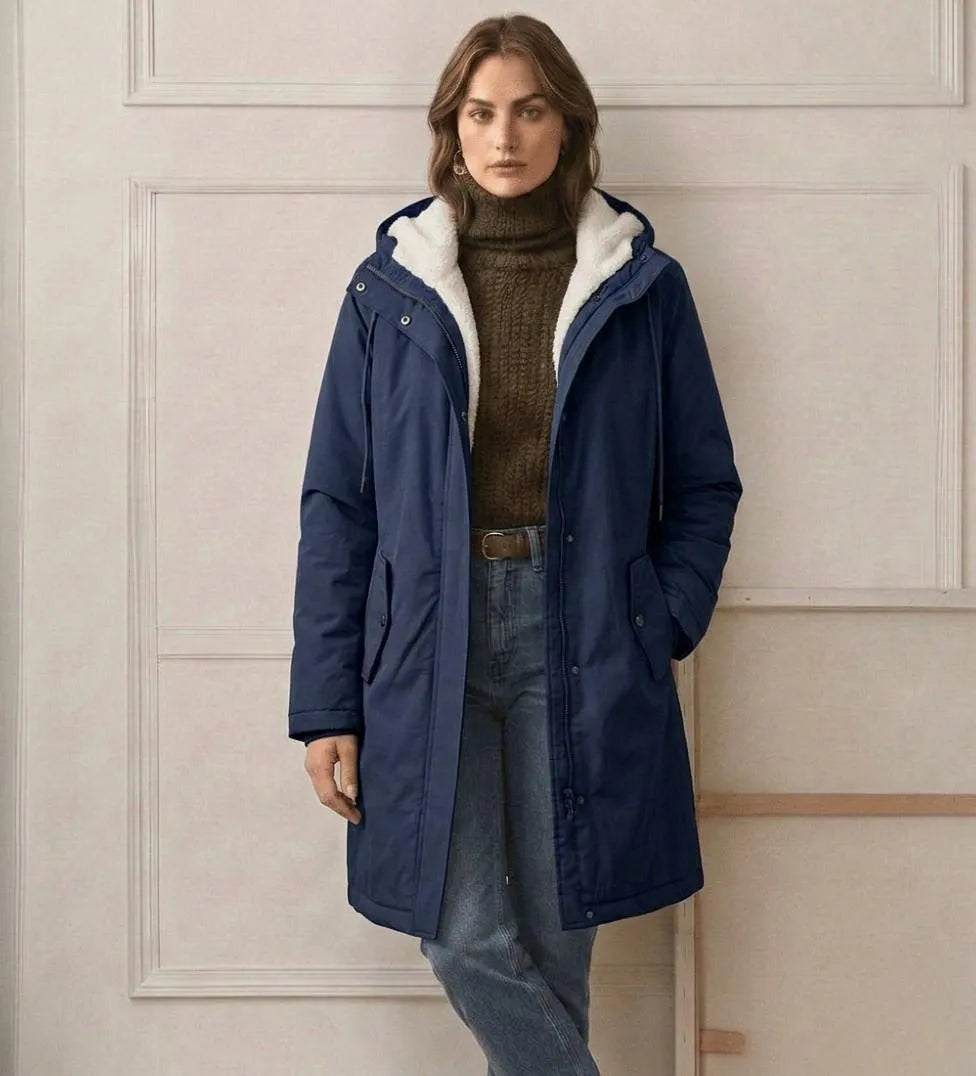 Women's Casual Slim Fit Jacket with Hood