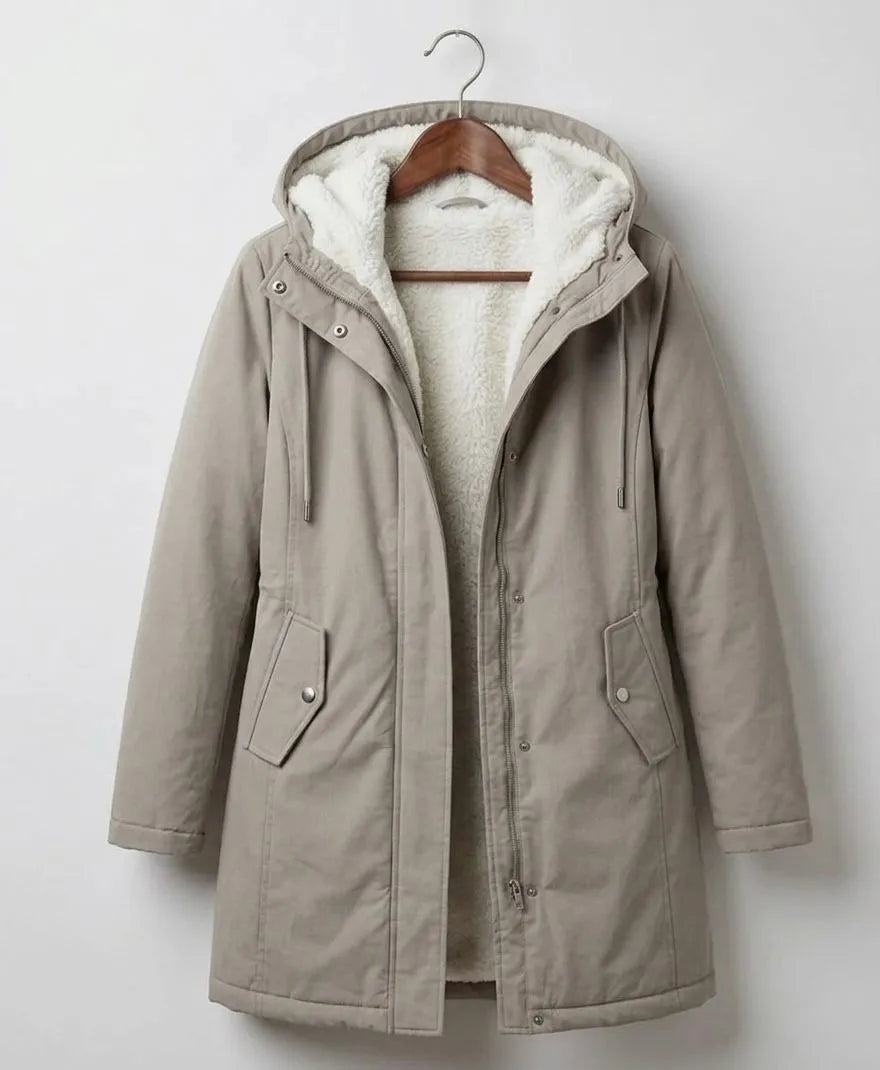 Women's Casual Slim Fit Jacket with Hood