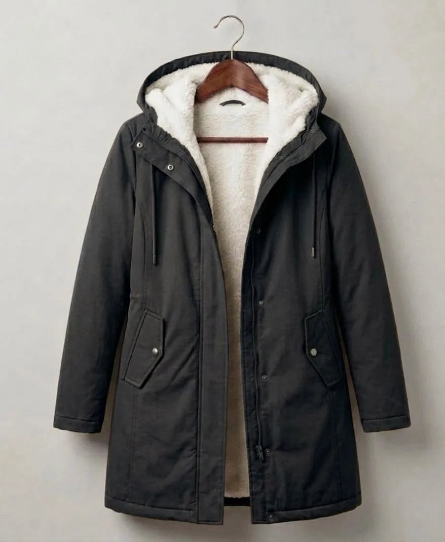 Women's Casual Slim Fit Jacket with Hood