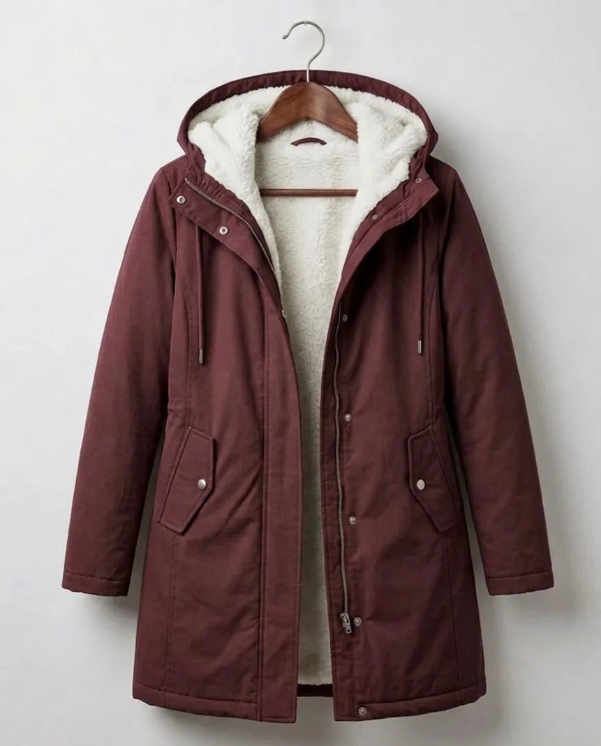 Women's Casual Slim Fit Jacket with Hood