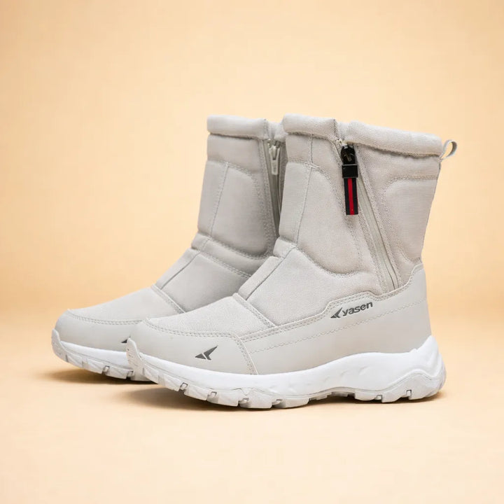 Women's Comfortable Snow Boots with Side Zip