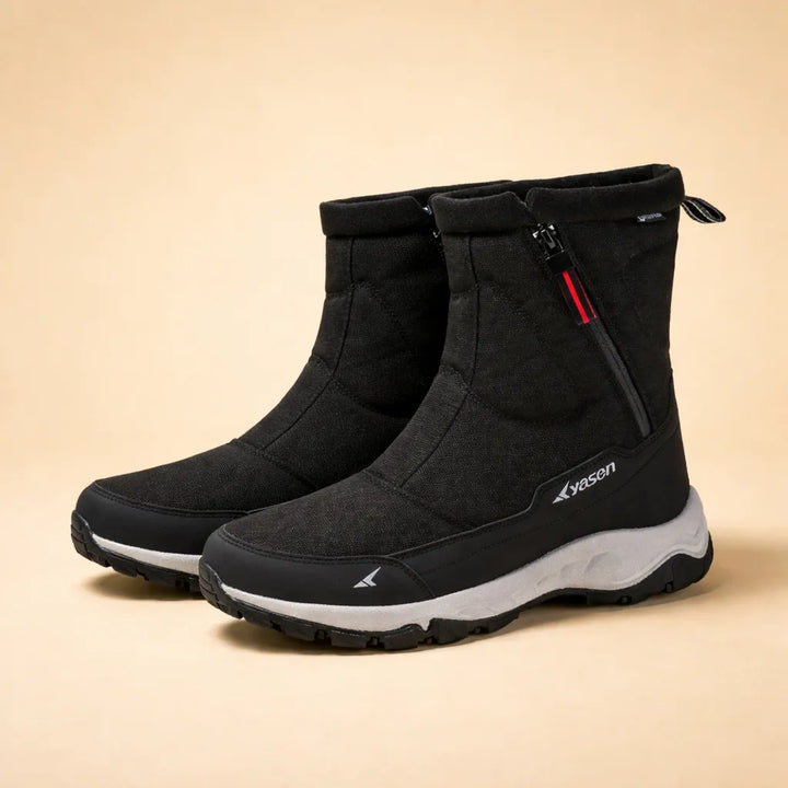 Women's Comfortable Snow Boots with Side Zip