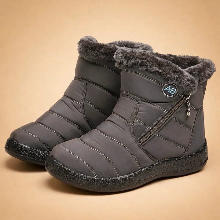 Women's Comfortable Warm Lined Boots with Non Slip