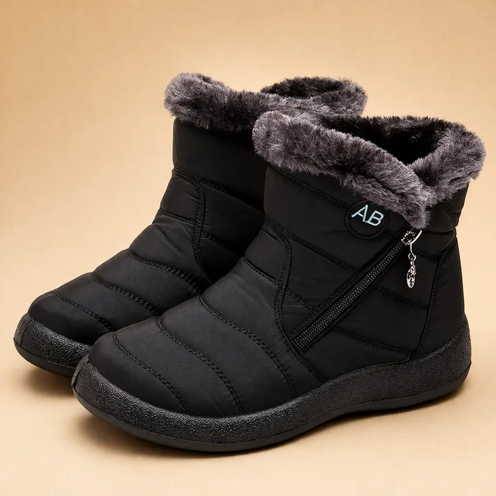 Women's Comfortable Warm Lined Boots with Non Slip