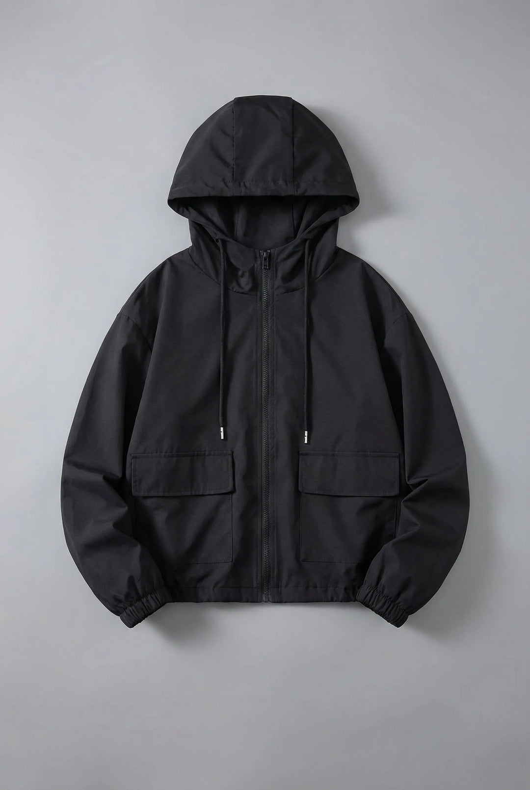 Women’s Cropped Lightweight Jacket with Hood