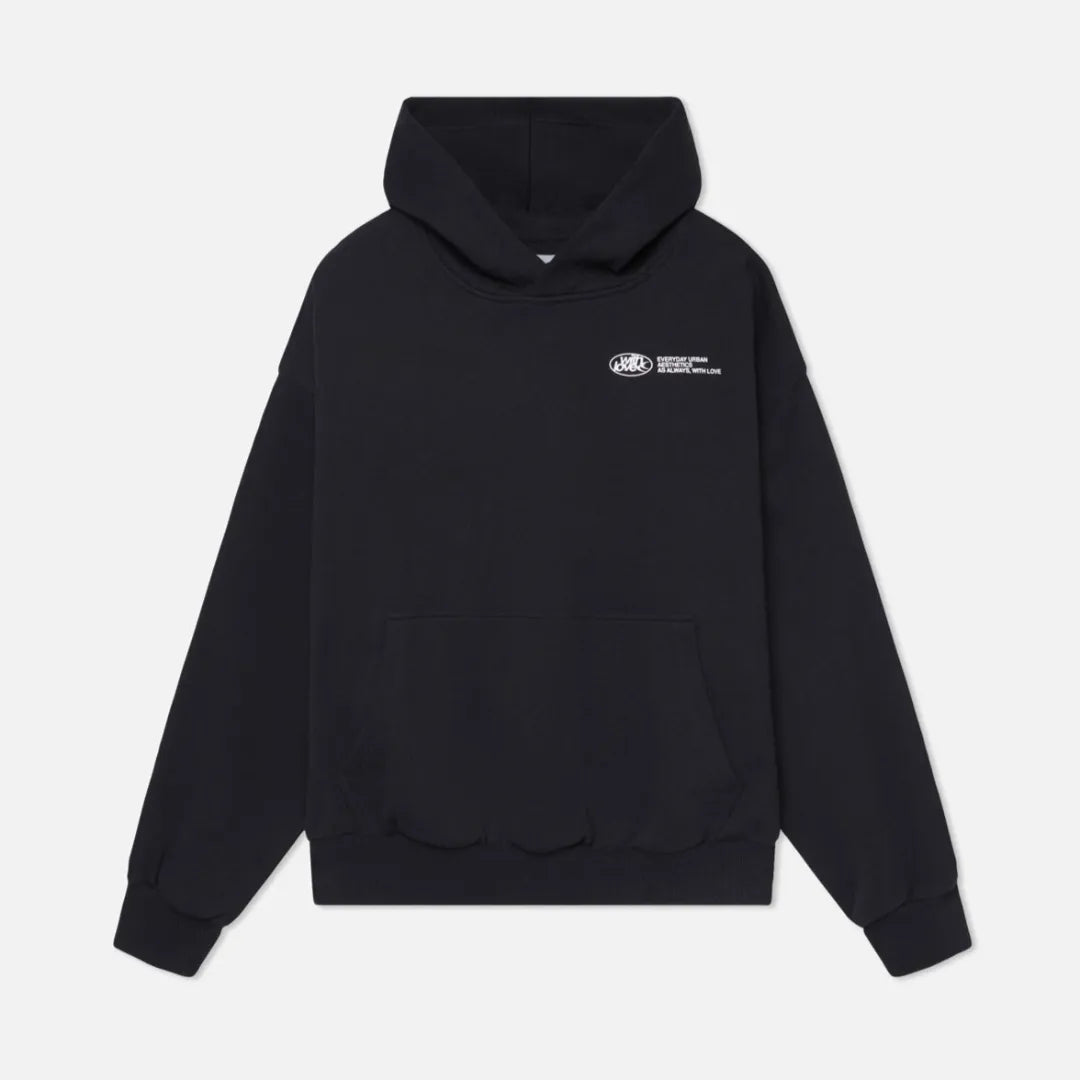 Women's Graphic Oversized Hoodie with Balloon Sleeves
