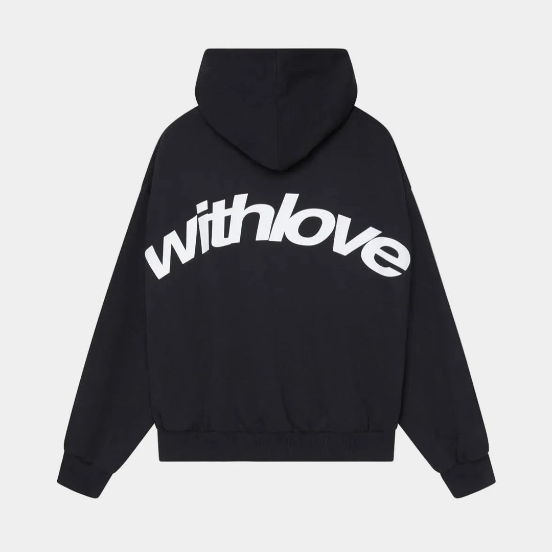 Women's Graphic Oversized Hoodie with Balloon Sleeves