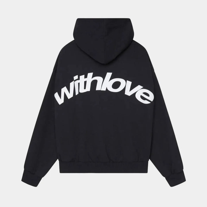 Women's Graphic Oversized Hoodie with Balloon Sleeves