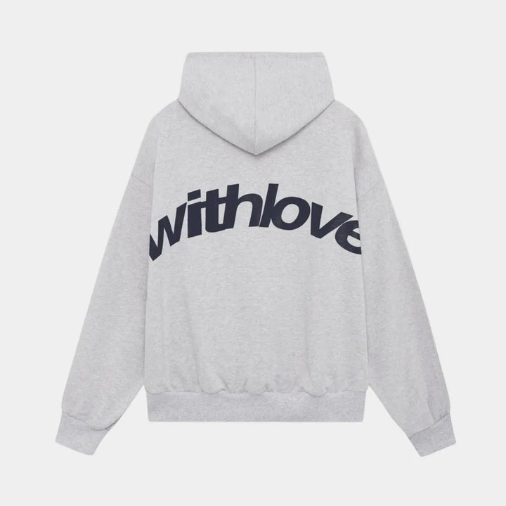 Women's Graphic Oversized Hoodie with Balloon Sleeves