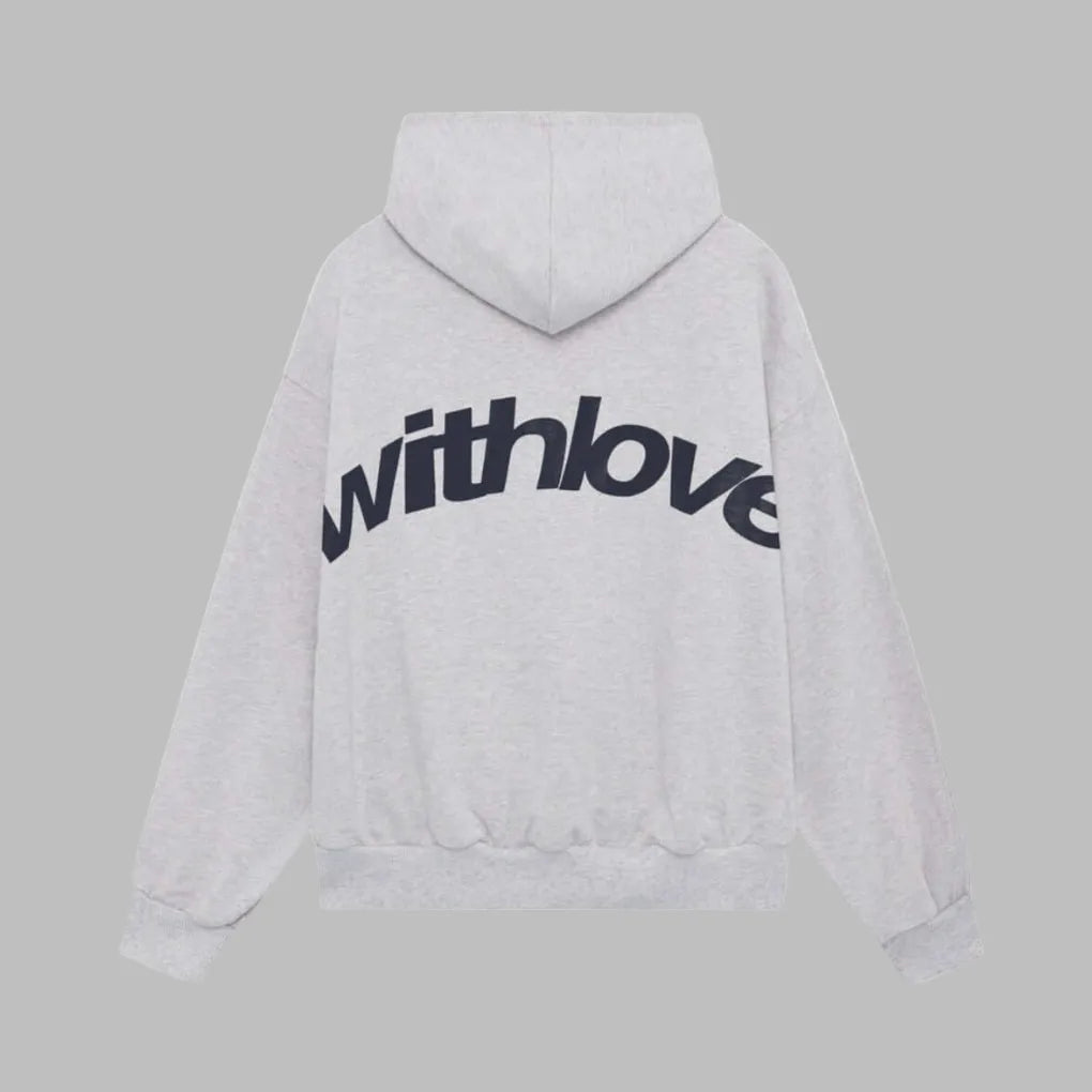 Women's Graphic Oversized Hoodie with Embroidered