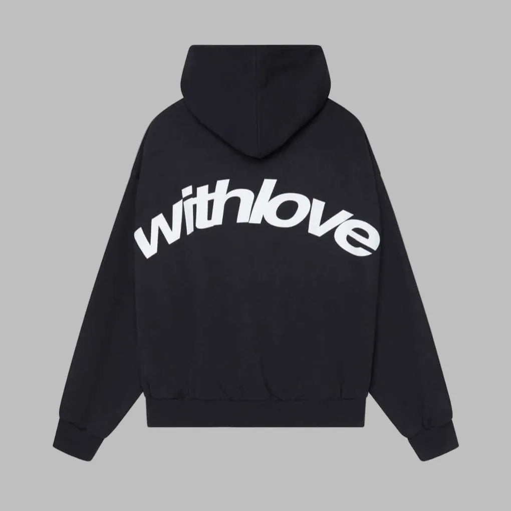 Women's Graphic Oversized Hoodie with Embroidered