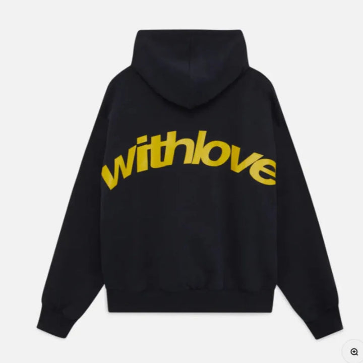 Women's Graphic Oversized Hoodie with Embroidered