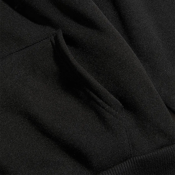 Women's Graphic Oversized Hoodie with Mock Neck