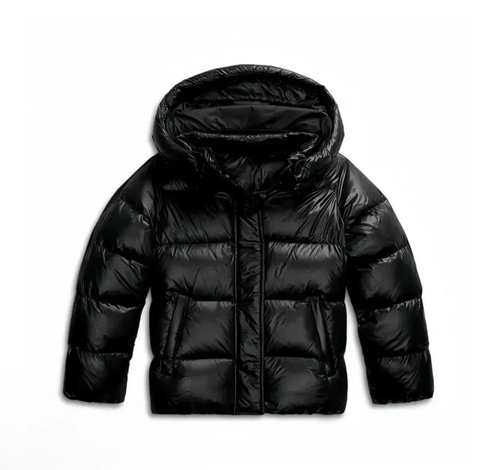 Women's Lightweight Puffer Winter Jacket with With Hood