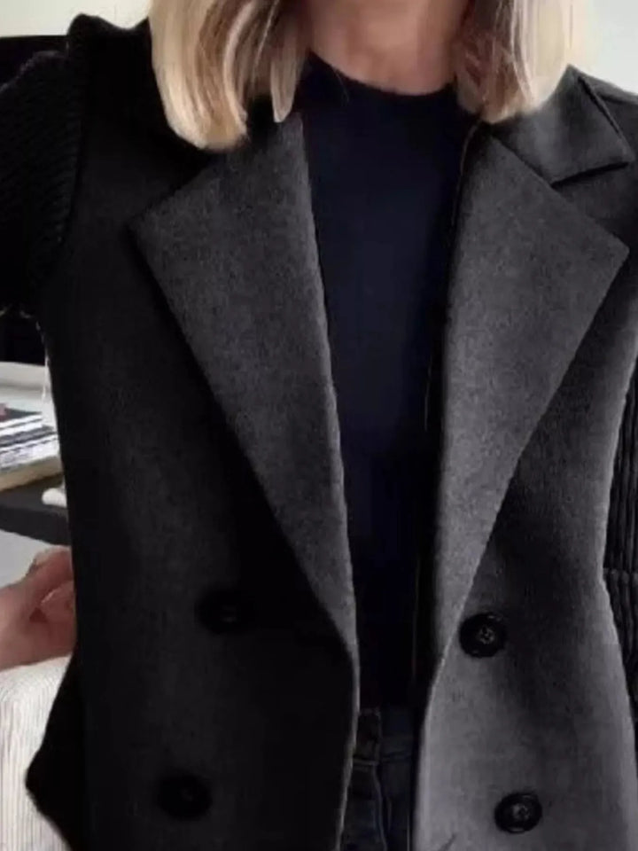 Women’s Lined Buttoned Blazer with Stretch Comfort