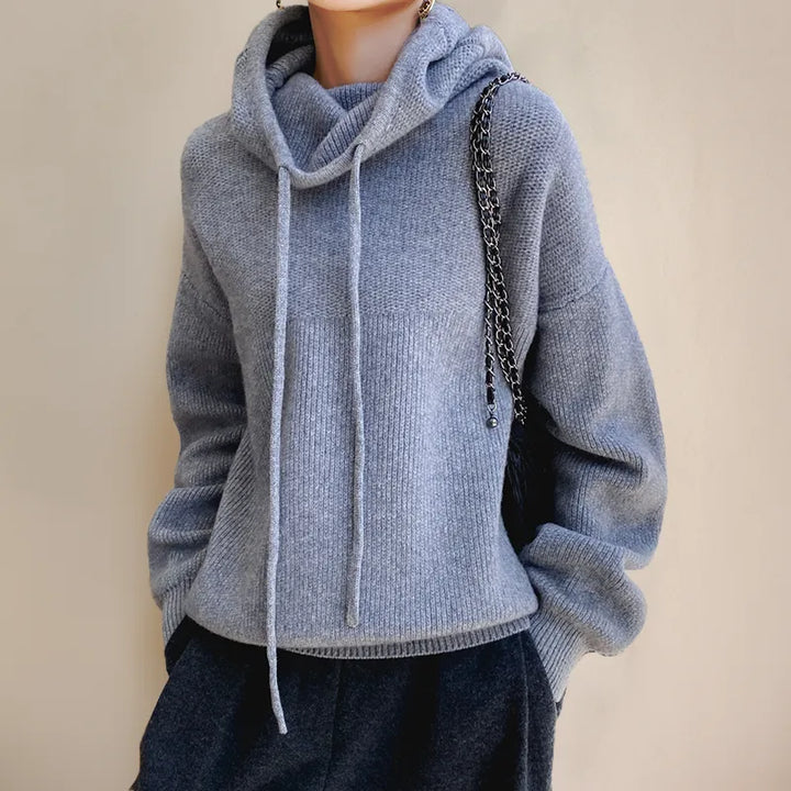Women’s Oversized Chunky Sweater with Hood