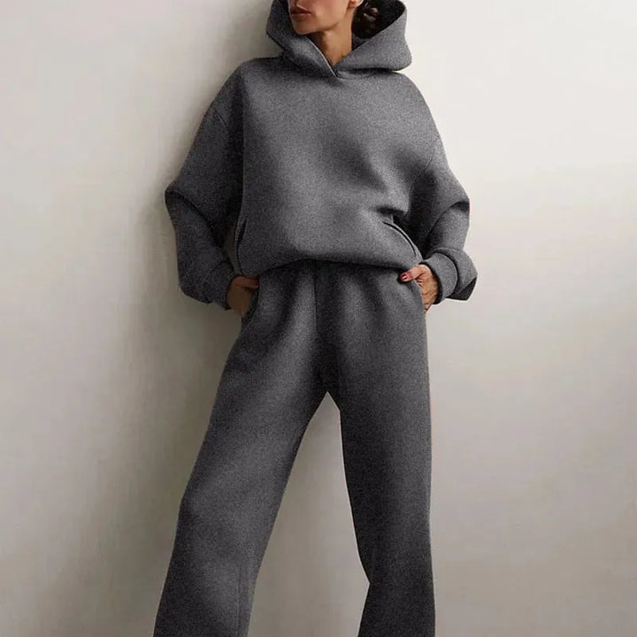 Women's Oversized Heavyweight Hoodie with Pants Set