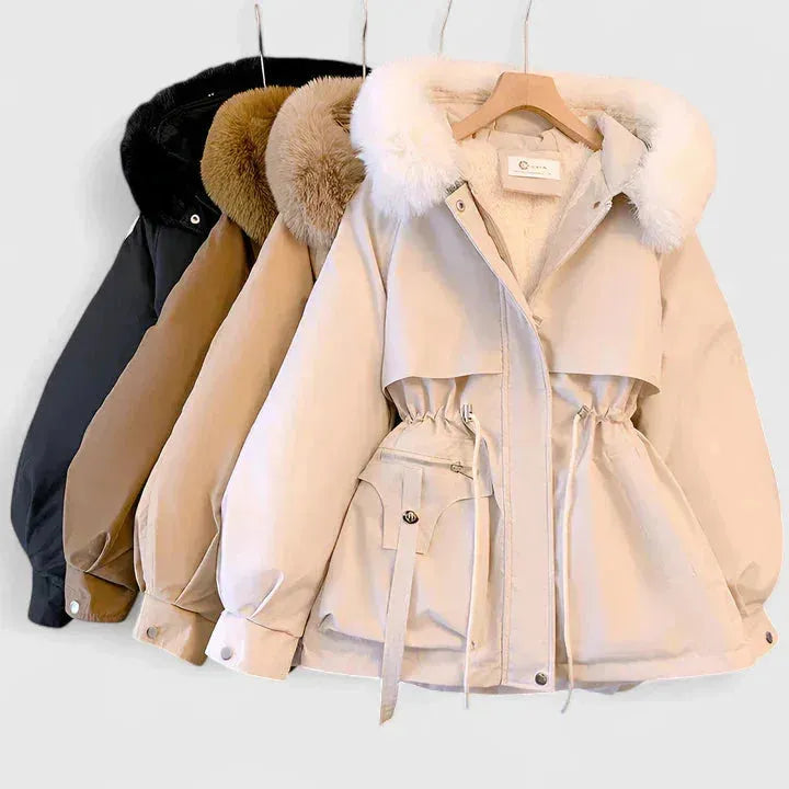 Women’s Padded Insulated Jacket with Hood