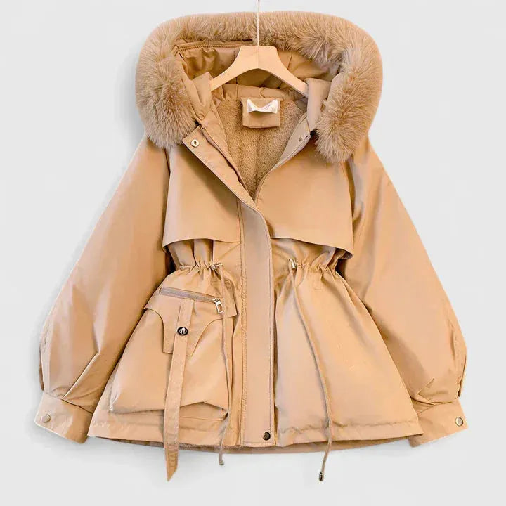 Women’s Padded Insulated Jacket with Hood