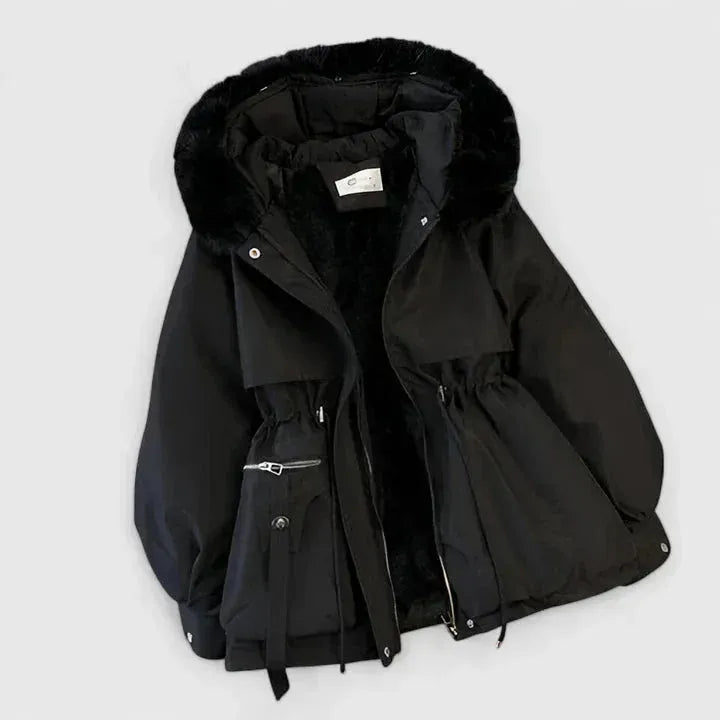 Women’s Padded Insulated Jacket with Hood