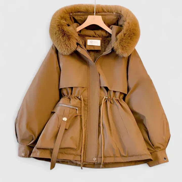 Women’s Padded Insulated Jacket with Hood