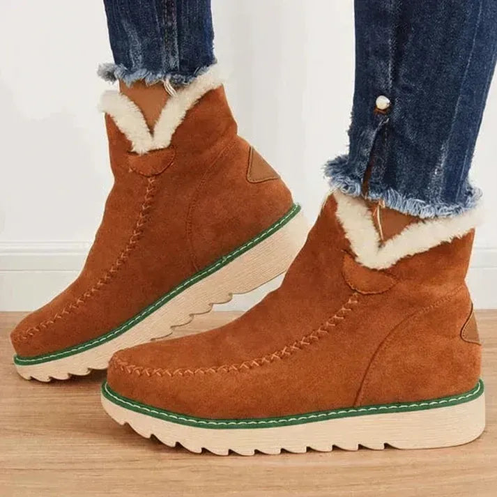 Women's Platform Ankle  Boots with Non Slip Sole