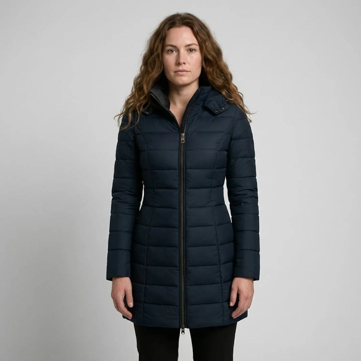 Women's Puffer Quilted Winter Jacket with Insulated Warmth