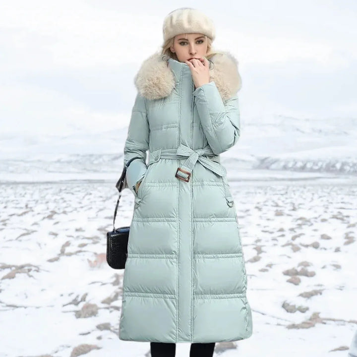 Women’s Quilted Padded Jacket with Hood